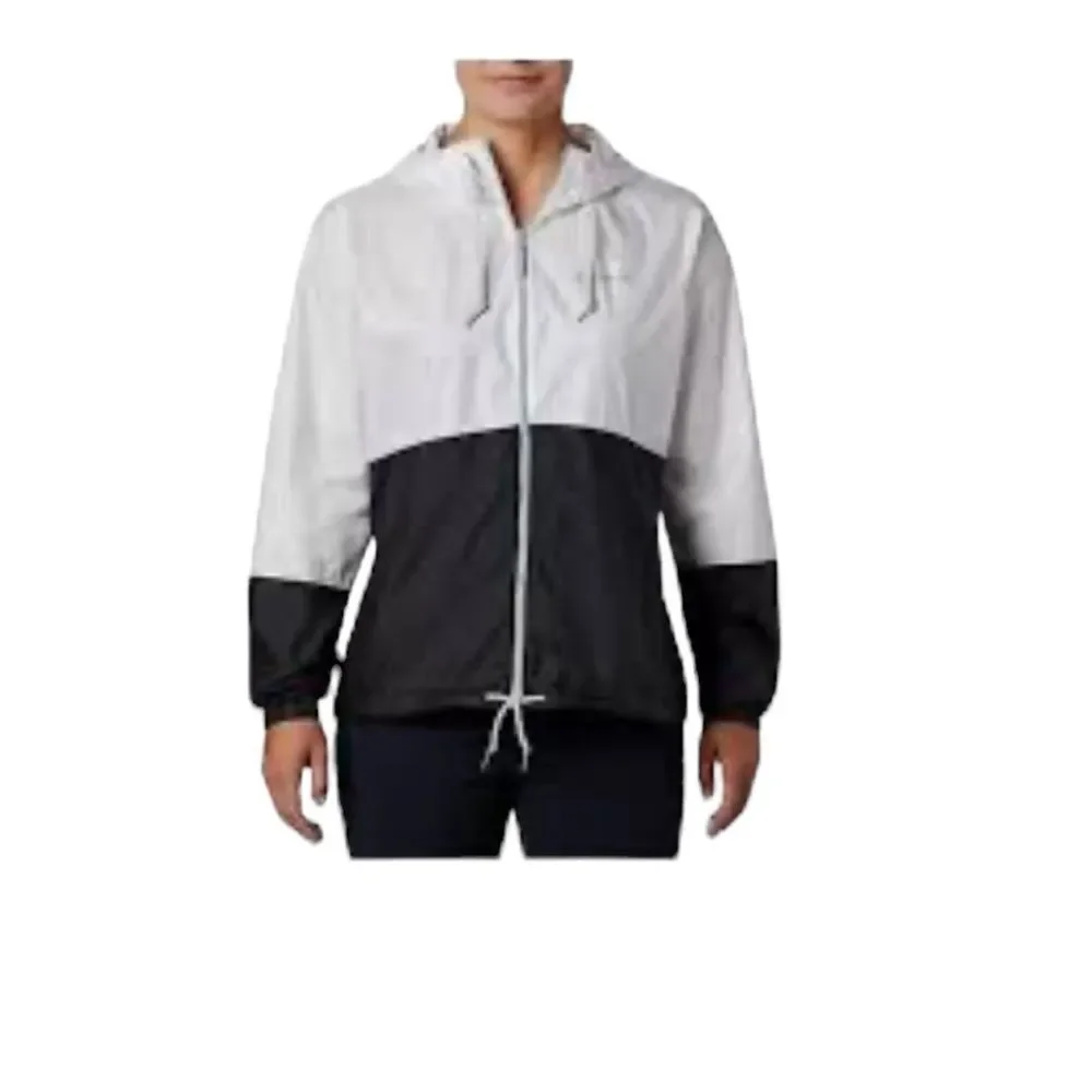 Columbia black and white zip front wind breaker jacket size XL - Picture 4 of 9